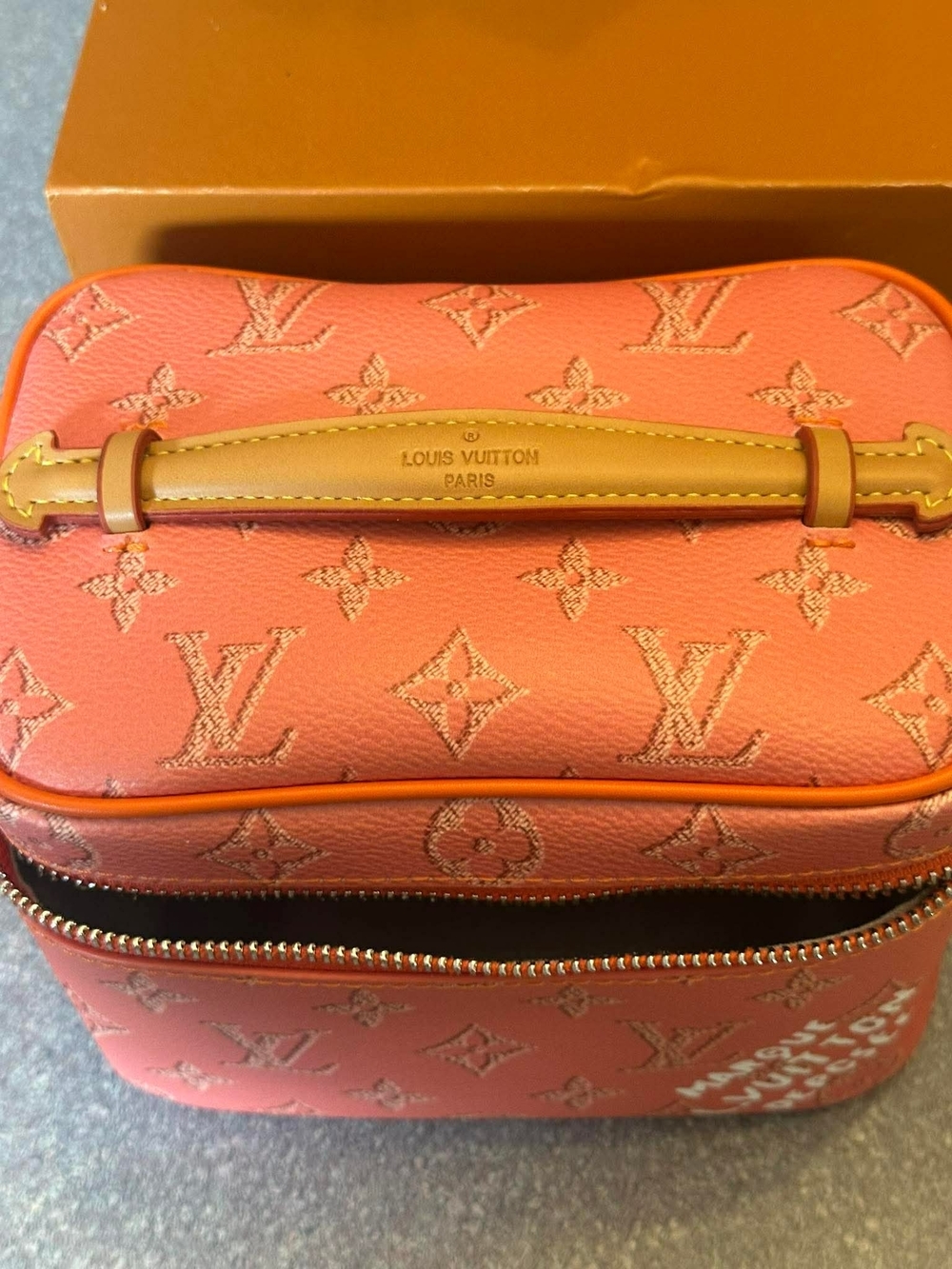 Pink Monogram Vanity Case - Picture 3 of 4